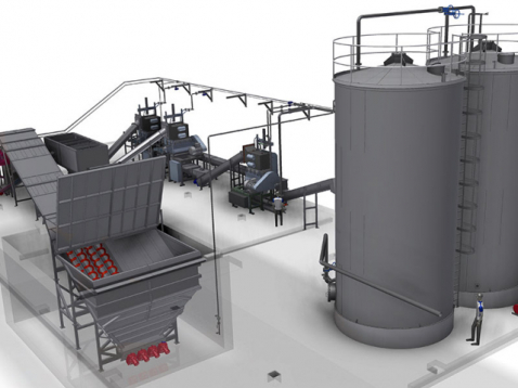 Pretreatment Plant for Organic Waste